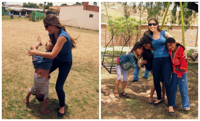 volunteering with children in Sucre bolivia