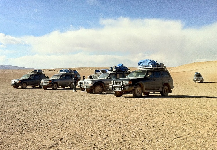 Transport for Salt Flats Tour Uyuni Bolivia