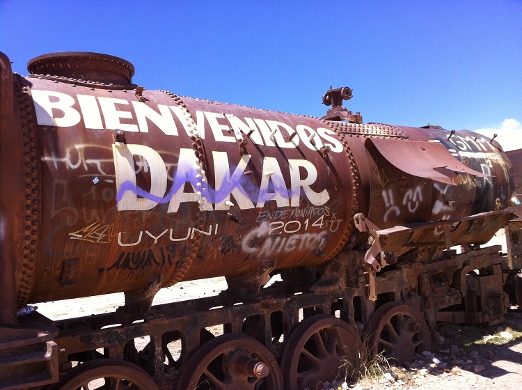 Train Salar de Uyuni Bolivia