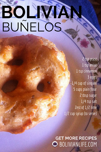 Bolivian Buñelos Christmas Recipe