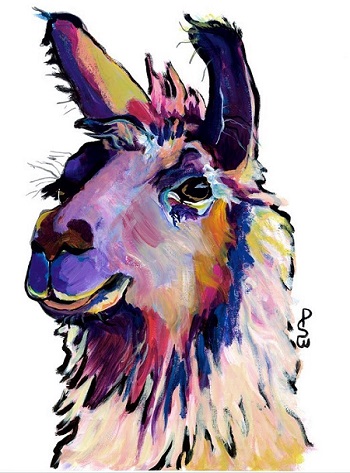 llama gift bolivia